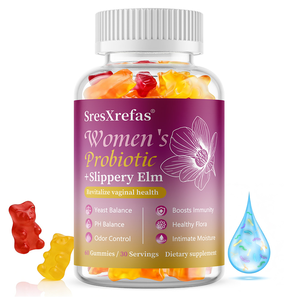 Probiotics Women Health - Gomitas Probióticas con Olmo Escamoso para