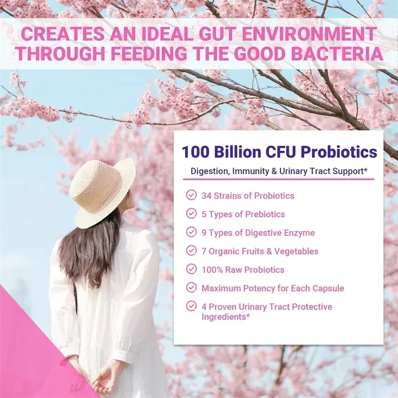 Probióticos crudos para mujere - Probiotics Women Health reseña y precio