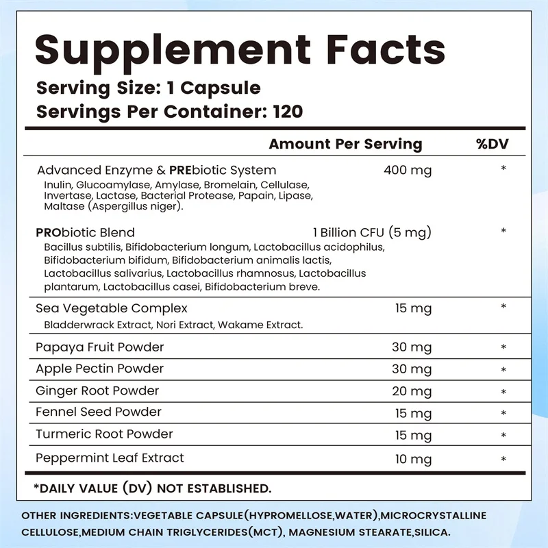 Suplemento de enzimas digestiv - Probiotics Women Health reseña y precio