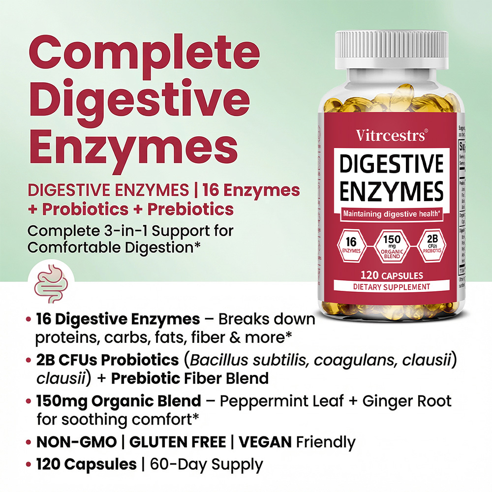 Enzimas Digestivas para la Sal - Probiotics Women Health reseña y precio