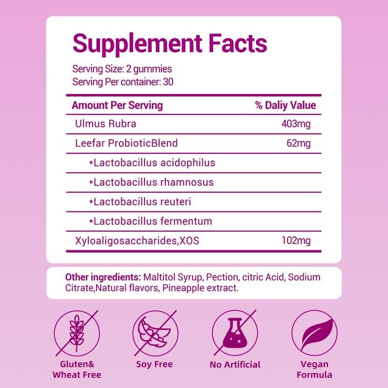 Gomitas femeninas para mujeres - Probiotics Women Health reseña y precio